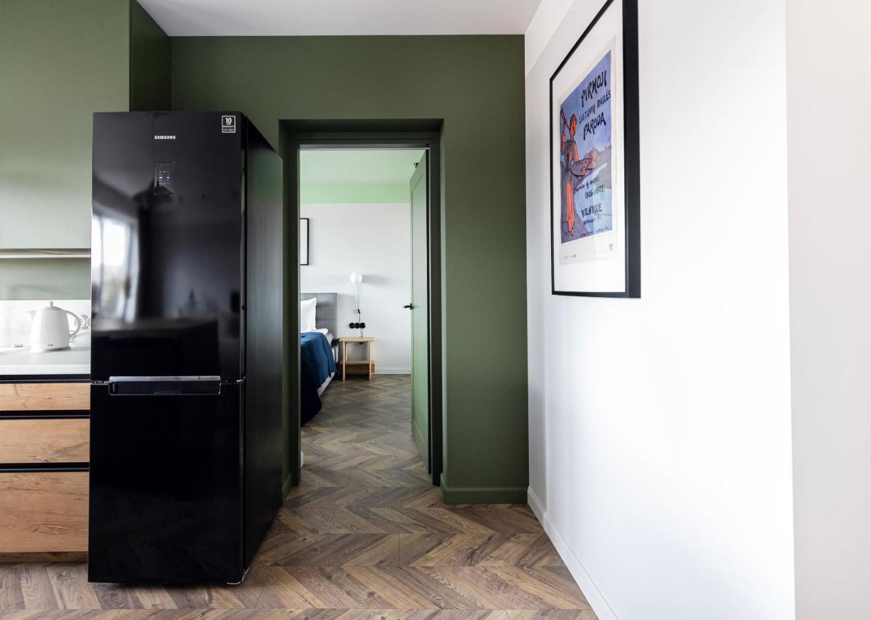 Old-New Apartment In Central Kaunas Bagian luar foto